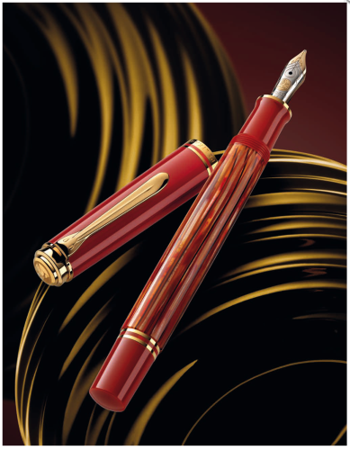 Pelikan M600 Tortoiselle Red