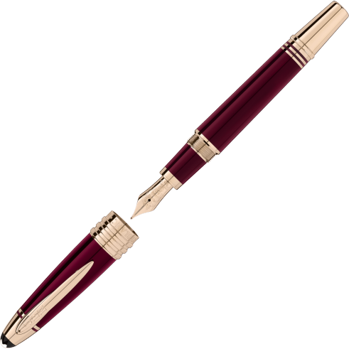 Pióro wieczne Montblanc Great Characters John F. Kennedy Special Edition Burgundy