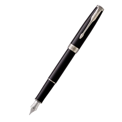 Parker Sonnet Core Black Lacquer CT