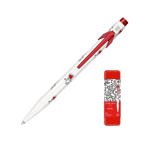 849-keith-haring-ballpoint-pen-with-case-caran-d-ache-white-red.jpg