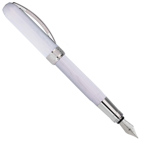 Visconti-Rembrandt-White-fountain-pen-posted-nibsmith.jpg