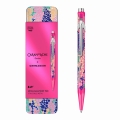 CDNM0849-016 Caran d'Ache długopis 849 Germanier Pink fluo w etui-02.jpg