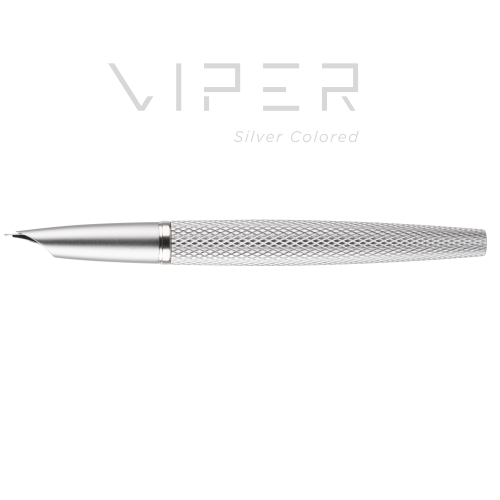 D41305023 DIPLOMAT pióro wieczne VIPER guilloche silver F-01.jpg