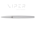D41305030 DIPLOMAT pióro kulkowe VIPER guilloche silver-01.jpg