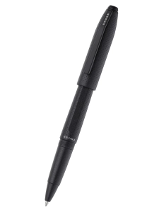 Cross Prism Obsidian Black Pióro kulkowe