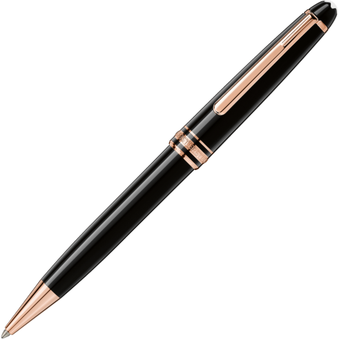 Długopis Montblanc Meisterstück Red Gold-Coated Classique