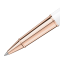 Meisterstück White Solitaire Red Gold Classique Rollerball