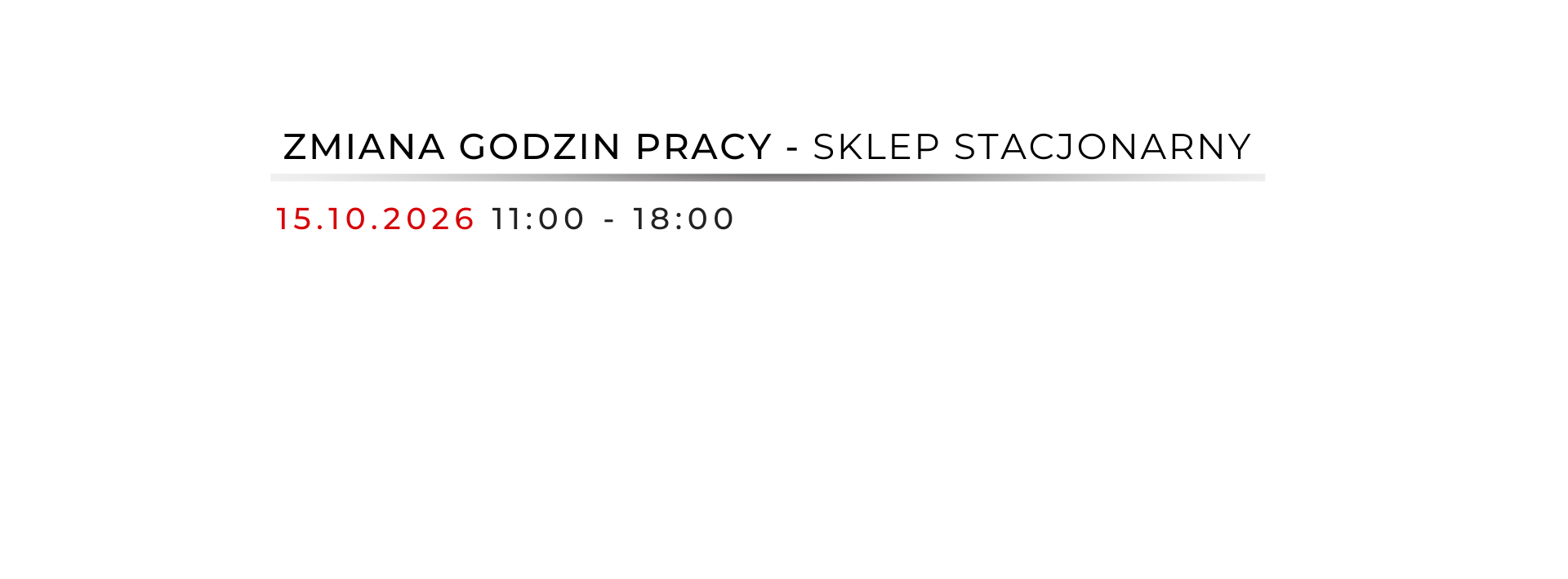 godziny pracy