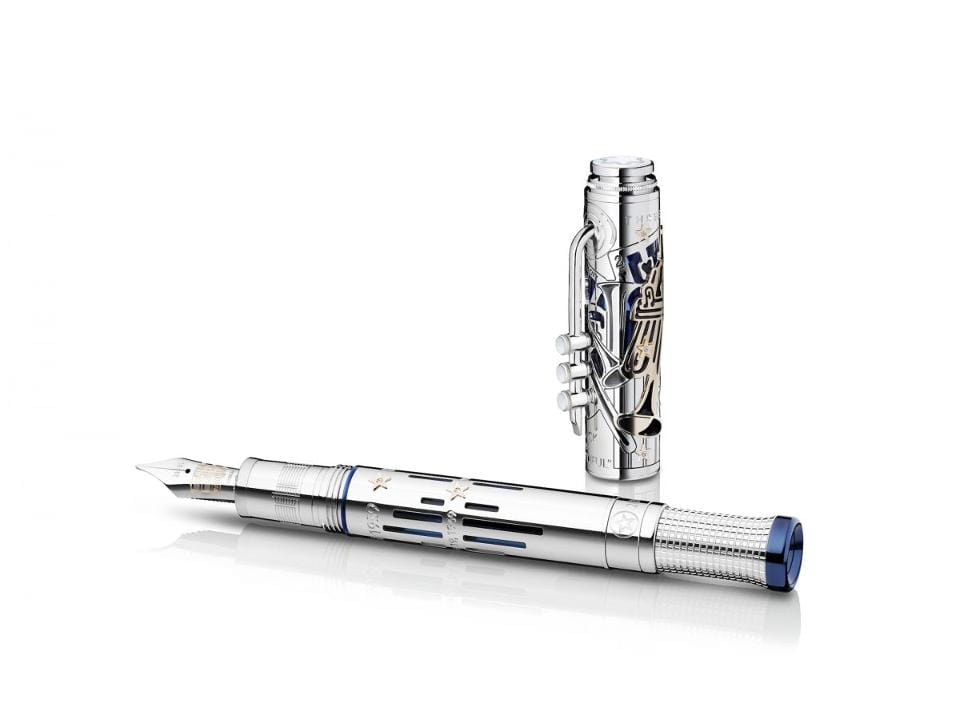 Montblanc MILES DAVIS pióro wieczne Platinum 