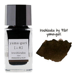 Atrament Pilot Iroshizuku Mini Brown JAMA-GURI 15 ml