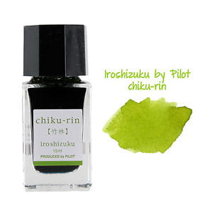 Atrament Pilot Iroshizuku Mini Green CHIKU-RIN 15 ml