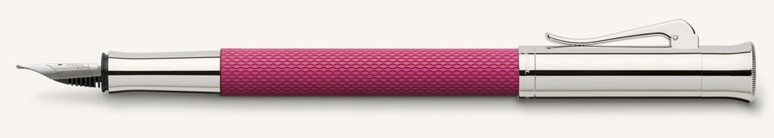Graf von Faber Castell GUILLOCHE pióro wieczne  Electric Pink