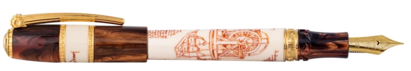 Visconti MACHINA pióro wieczne Vermeil GT 2019