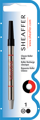 SHEAFFER Wkład do pióra kulkowego Czarny  ( M)