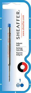 SHEAFFER Wkład do długopisu niebieski 