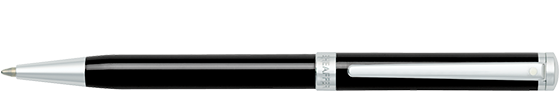 Sheaffer Intensity Ballpoint Pen Onyx Chrome  9235