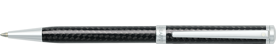 Sheaffer Intensiti Ballpoint Pen Carbon Chrome 9234