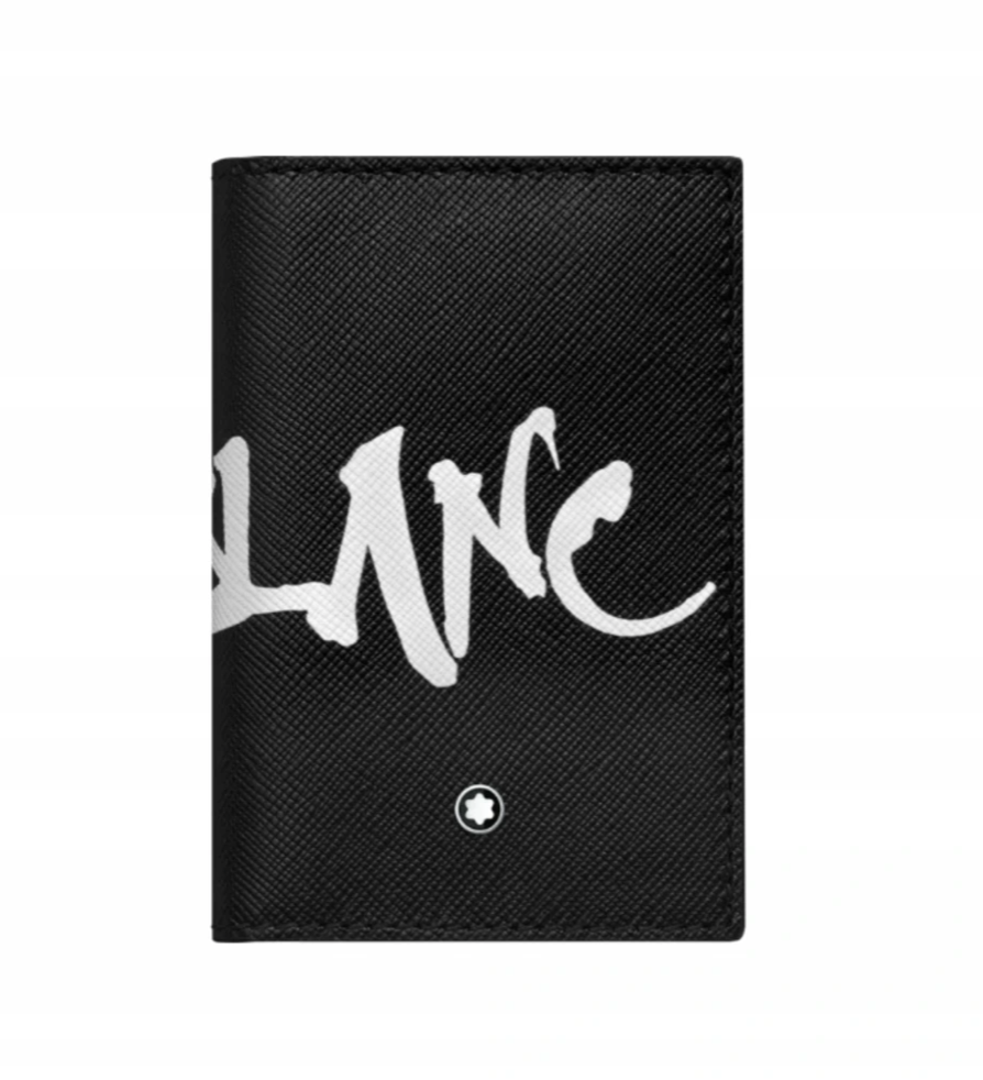 Business card holder Montblanc Sartorial Calligraphy, black