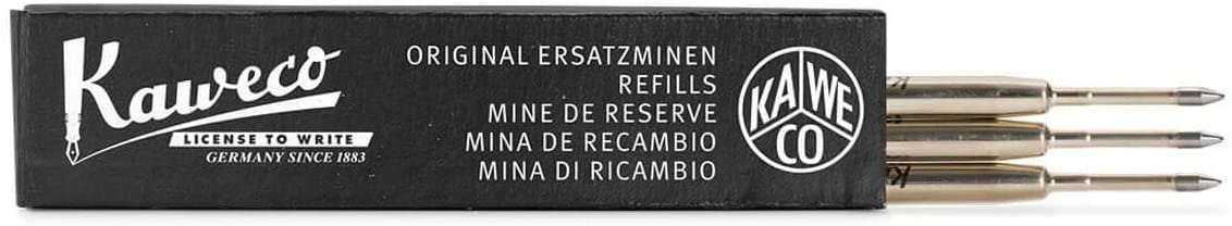 Wkład do długopisu Kaweco G2 Rollerball Refill Black 1.0 - 3 szt.