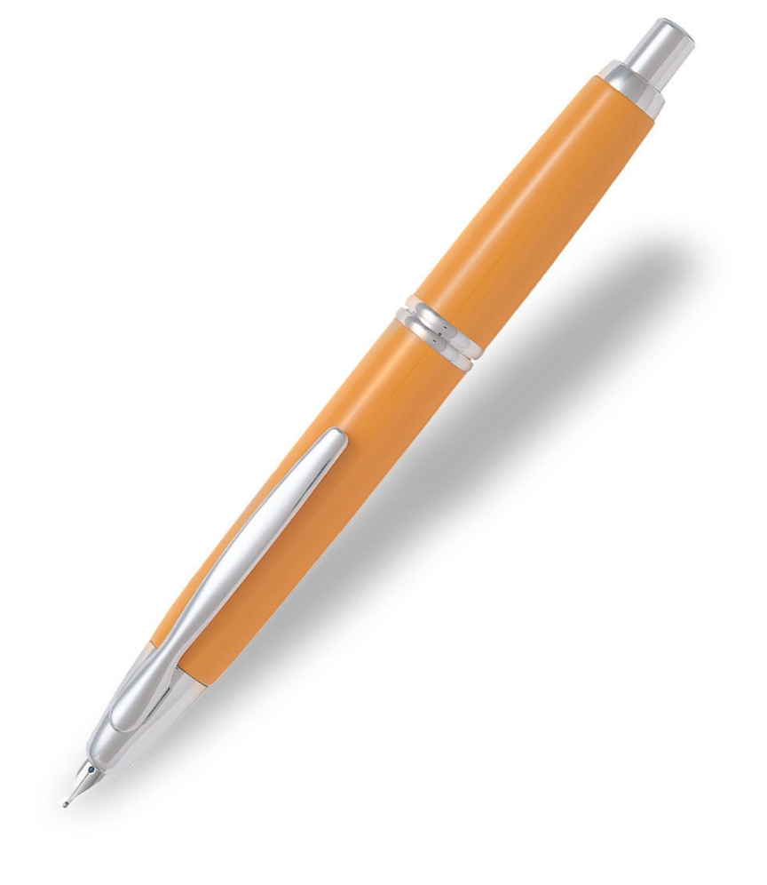 Pilot Capless RHODIUM Fountain Pen Yellow CT