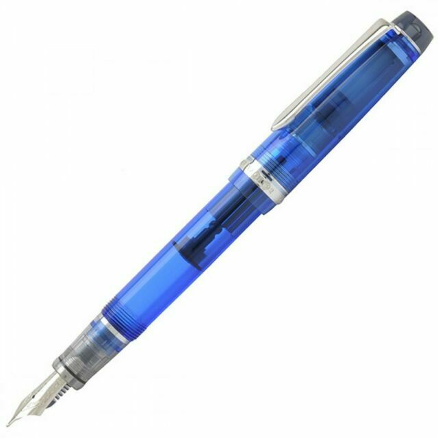 Pilot Heritage 92 transparent blue fountain pen