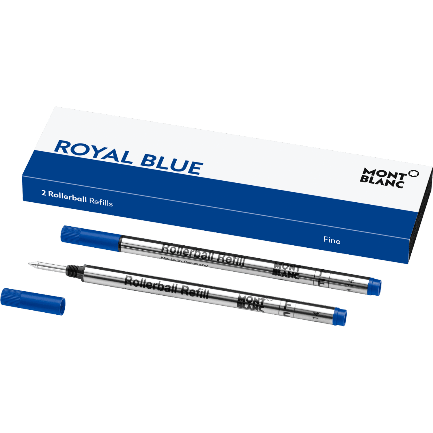 Montblanc Rollerball Refills Royal Blue (F)