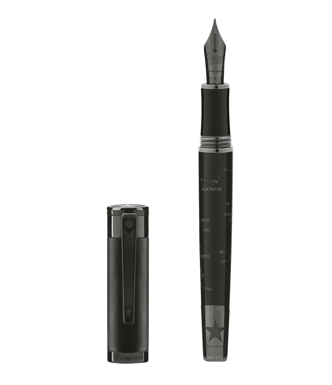 Montegrappa DAVID BOWIE BlackStar Fountain Pen