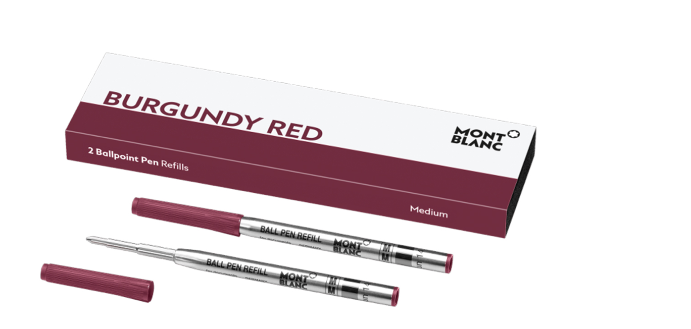Wkład do długopisu Montblanc Burgundy Red (M)
