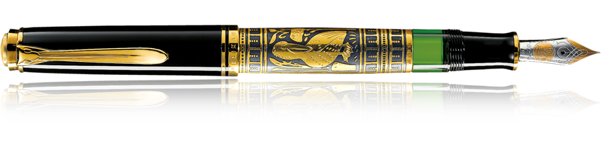 Pelikan M700 TOLEDO Black/ Gold Pióro Wieczne EF