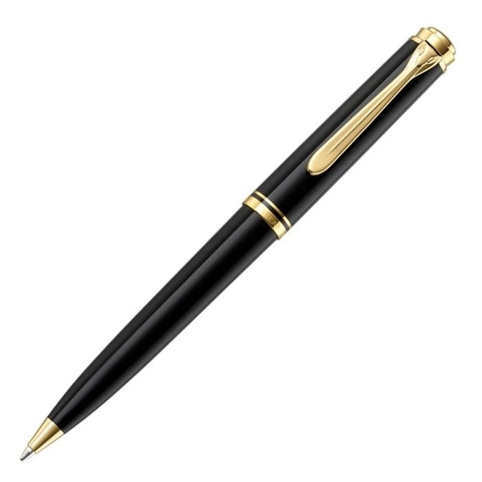 Pelikan SOUVERÄN K800 Black Gold Ballpoint Pen