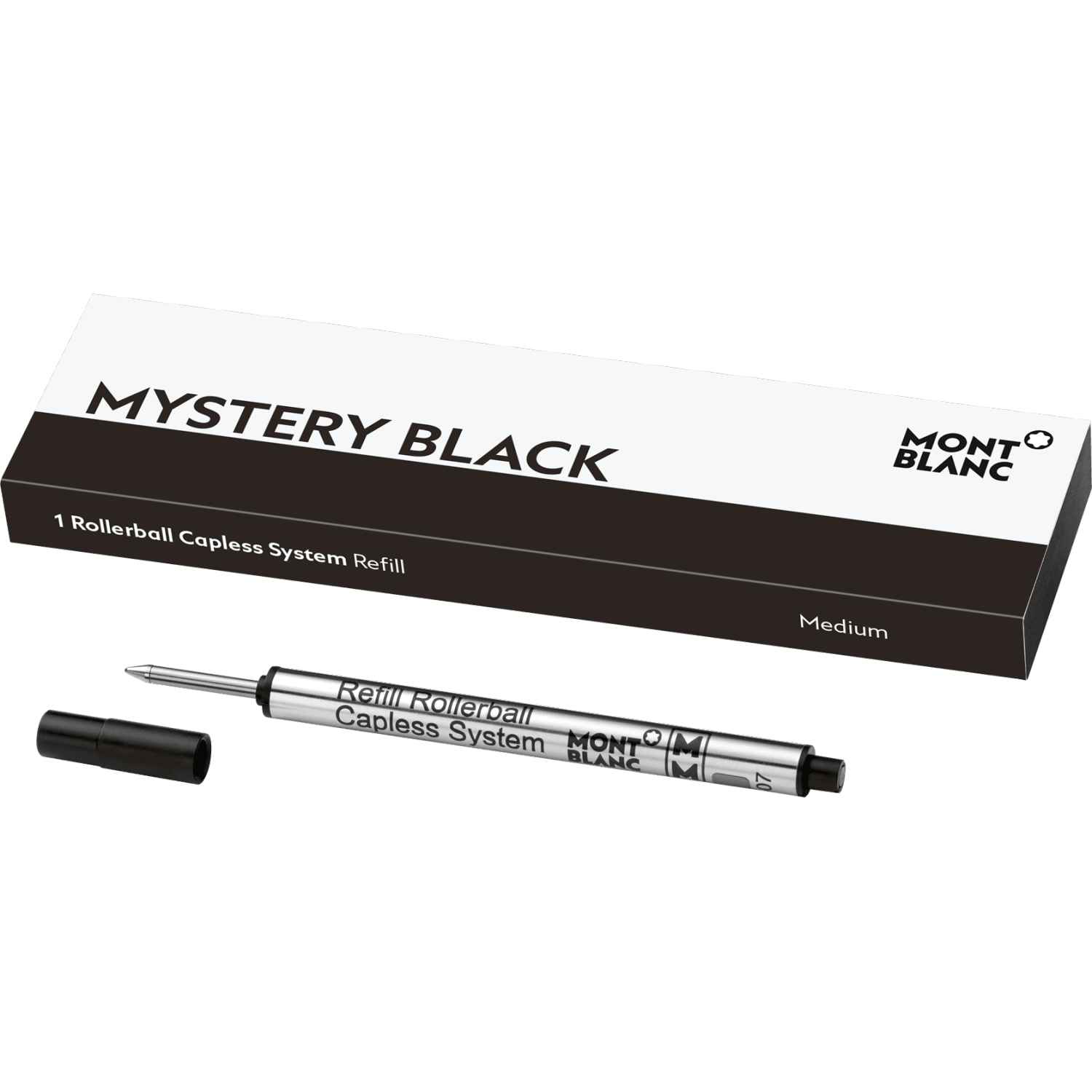 Wkład do pióra kulkowego Montblanc Capless System (M) Mystery Black