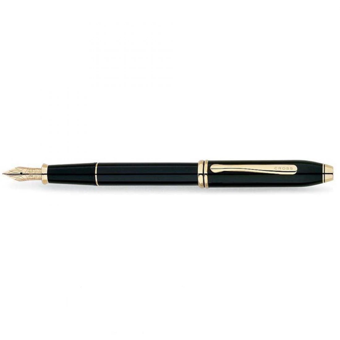 CROSS  TOWNSEND Fountain Pen Black Lacquer 576