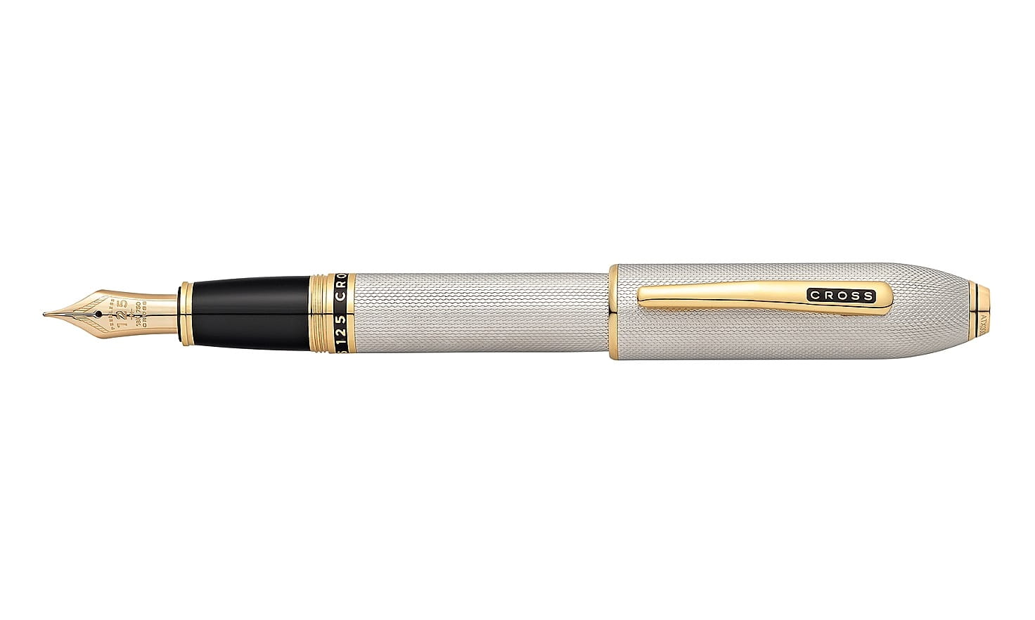 Cross PEERLESS 125 Fountain Pen Silver GT