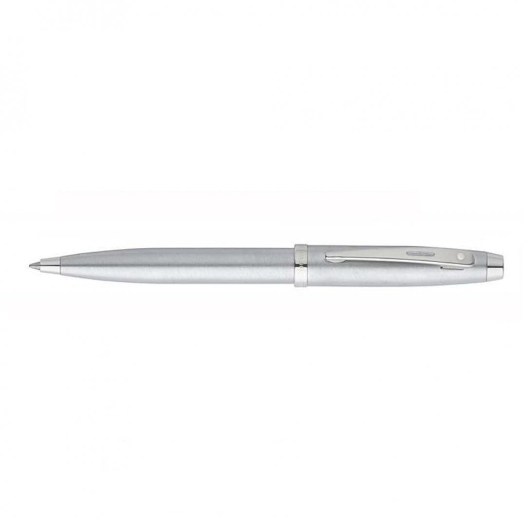 Sheaffer 100 Ballpoint Pen Brushed Chrom 2930