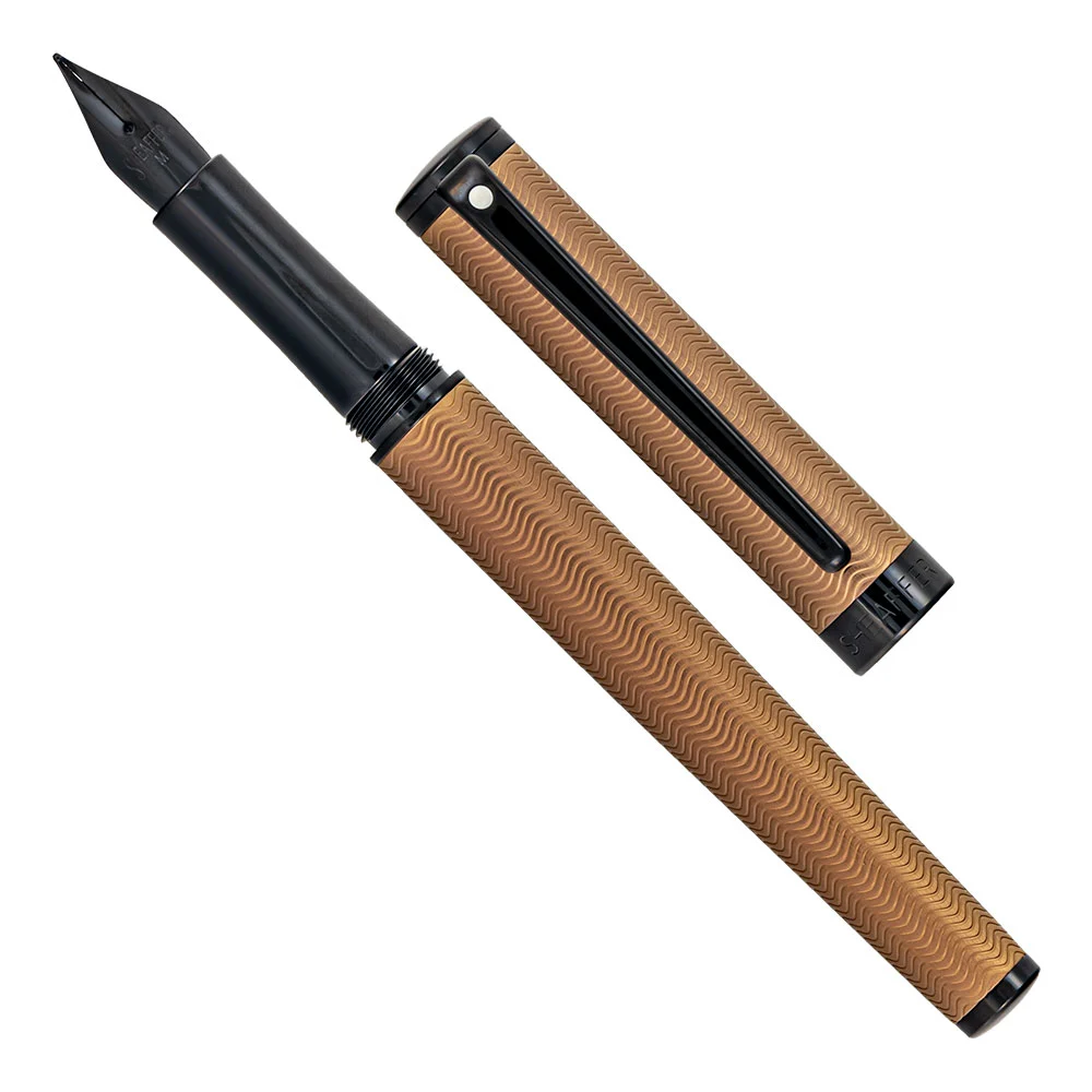 Sheaffer Intensity Engraved Bronze PVD Fountain pen 2020
