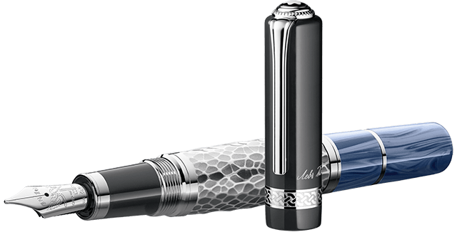 Montblanc LEW TOŁSTOJ pióro wieczne srebro