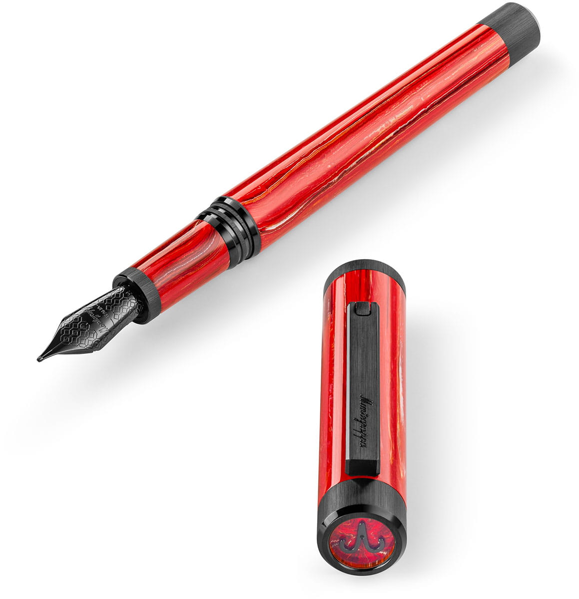 Montegrappa Zero Zodiac Aries Steel pióro wieczne