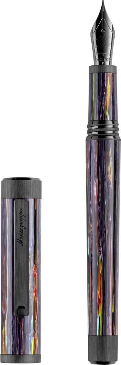 Montegrappa Zero Zodiac Aquarius 14k pióro wieczne 