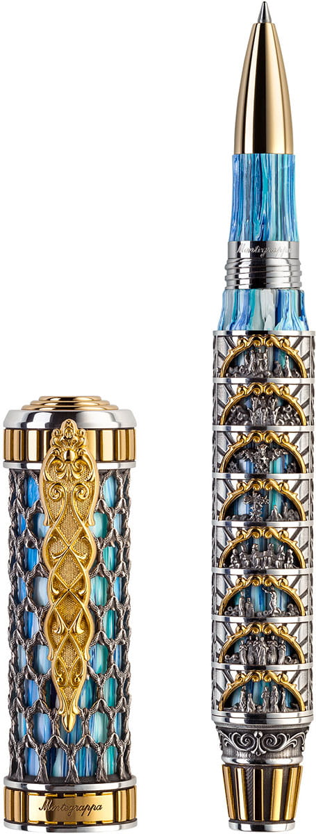 Montegrappa Dante Alighieri Paradiso Silver pióro kulkowe