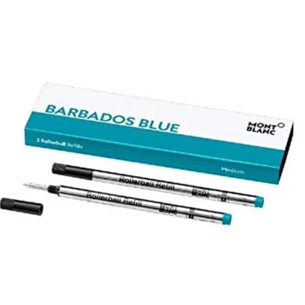 Wkład do pióra kulkowego Montblanc (M) Barbados Blue 2 szt. 
