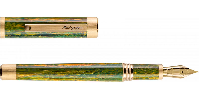Montegrappa Zero Zodiac Gemini L.E. pióro wieczne 14k