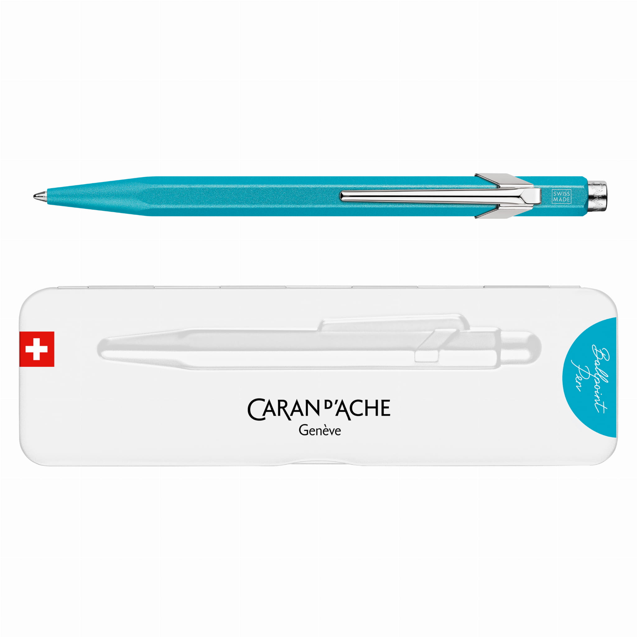 Caran d’Ache 849 Colormat-X Slimpack Turquoise długopis