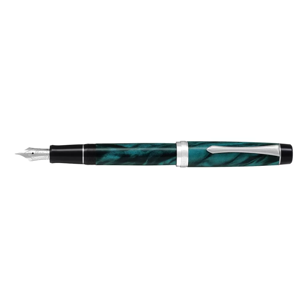 Pilot Custom Heritage SE Green Marble Pióro Wieczne F
