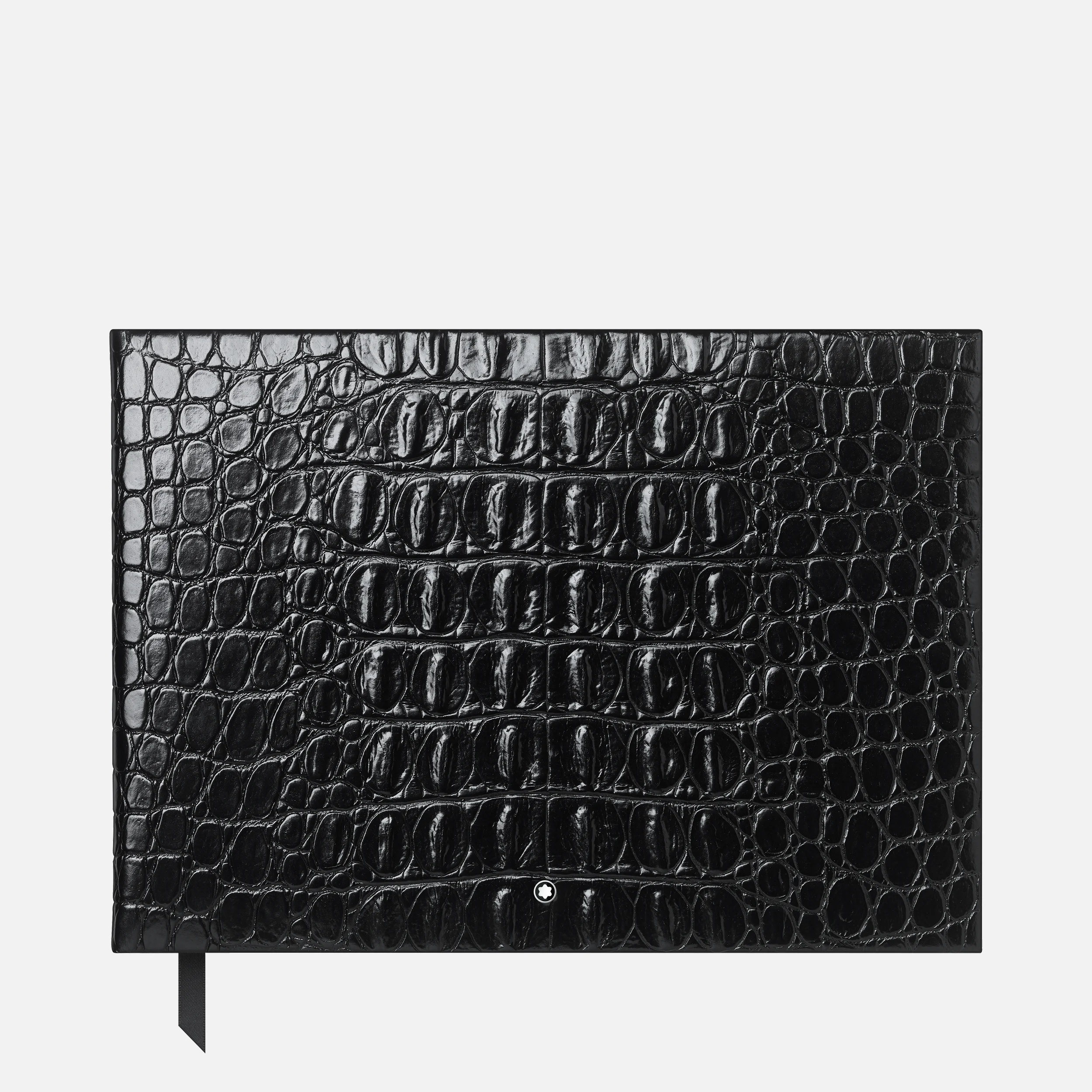 Montblanc Guest Book Croco Print Black