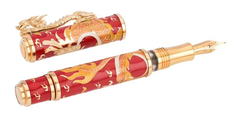 Visconti Year of the dragon Pióro wieczne