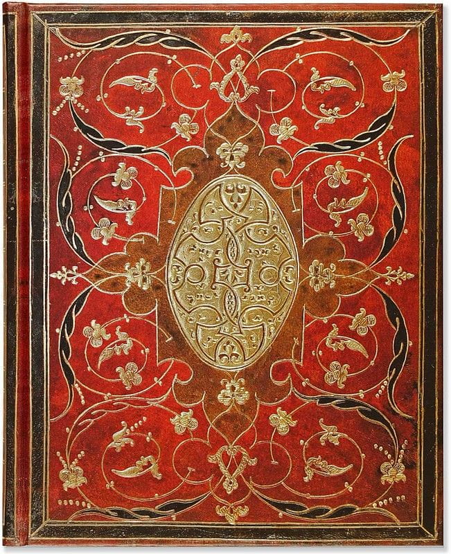 Notes Peter Pauper Duży Bordo