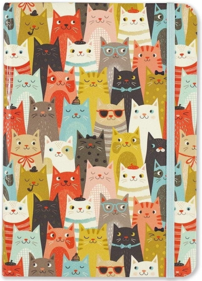 Peter Pauper Cats Journal   notes B6 linia