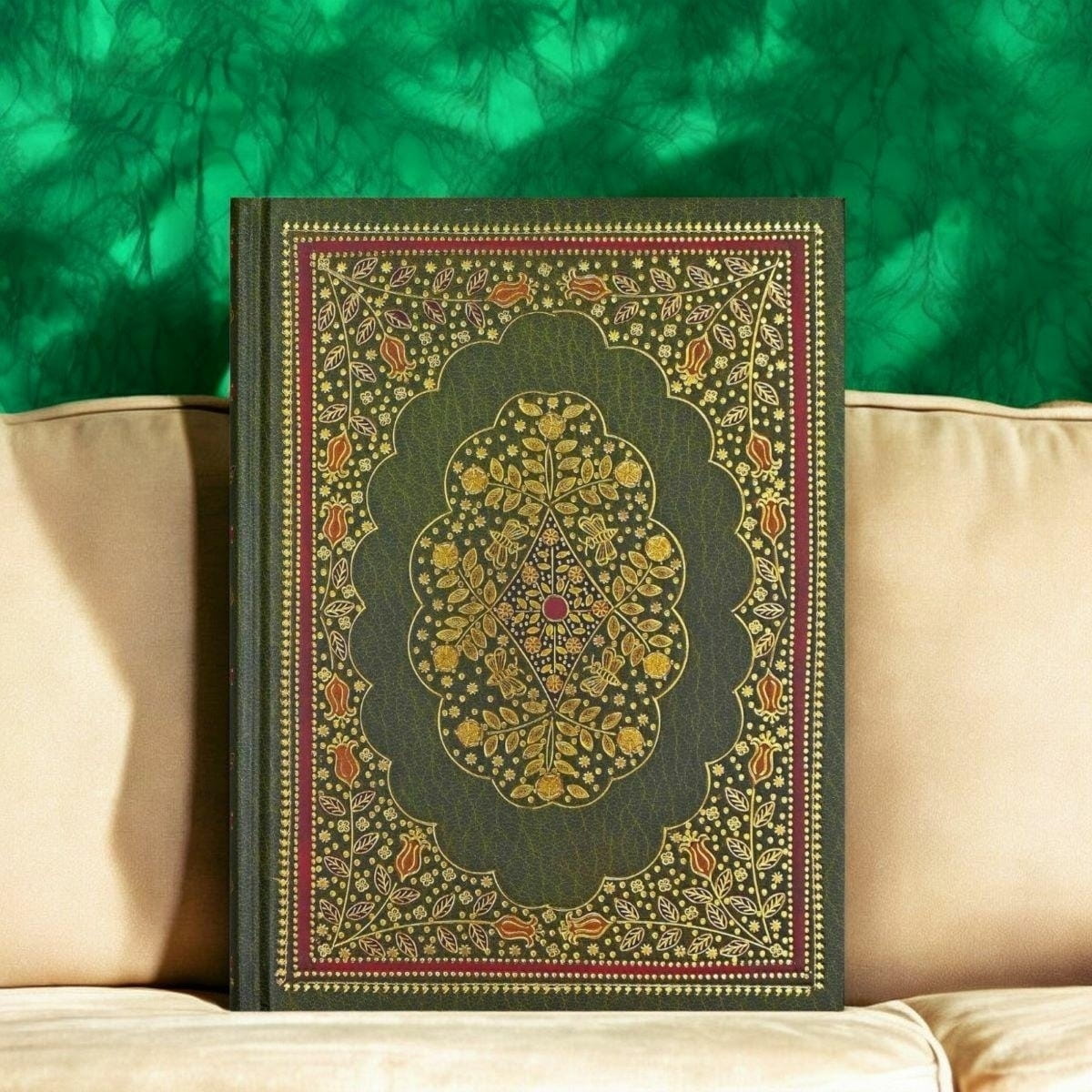 Peter Pauper Emerald Garden  Journal   notes A5 linia