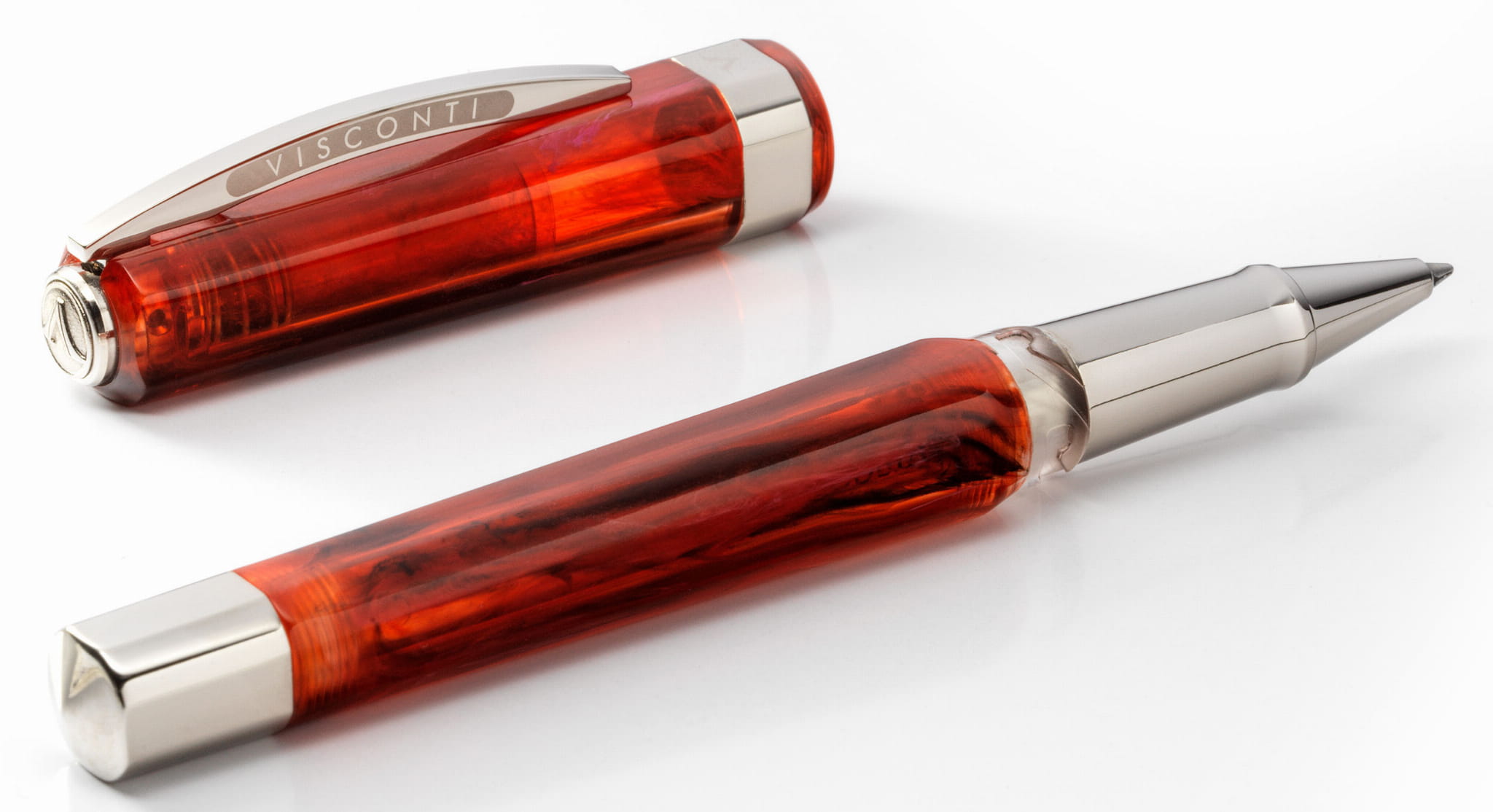 Visconti Opera Demo Carousel Velvet Red Pióro kulkowe