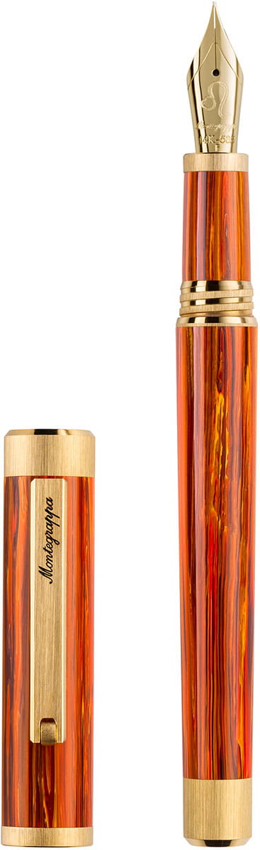 Montegrappa Zero Zodiac Leo 14kt Pióro wieczne